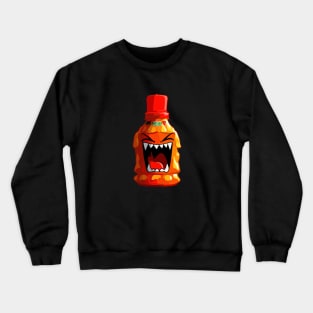 Sriracha Mayo Spicy Sauce Bottle Crewneck Sweatshirt